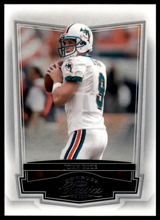 2008 Donruss Classics John Beck 54 Miami Dolphins NM - Football Card Single
