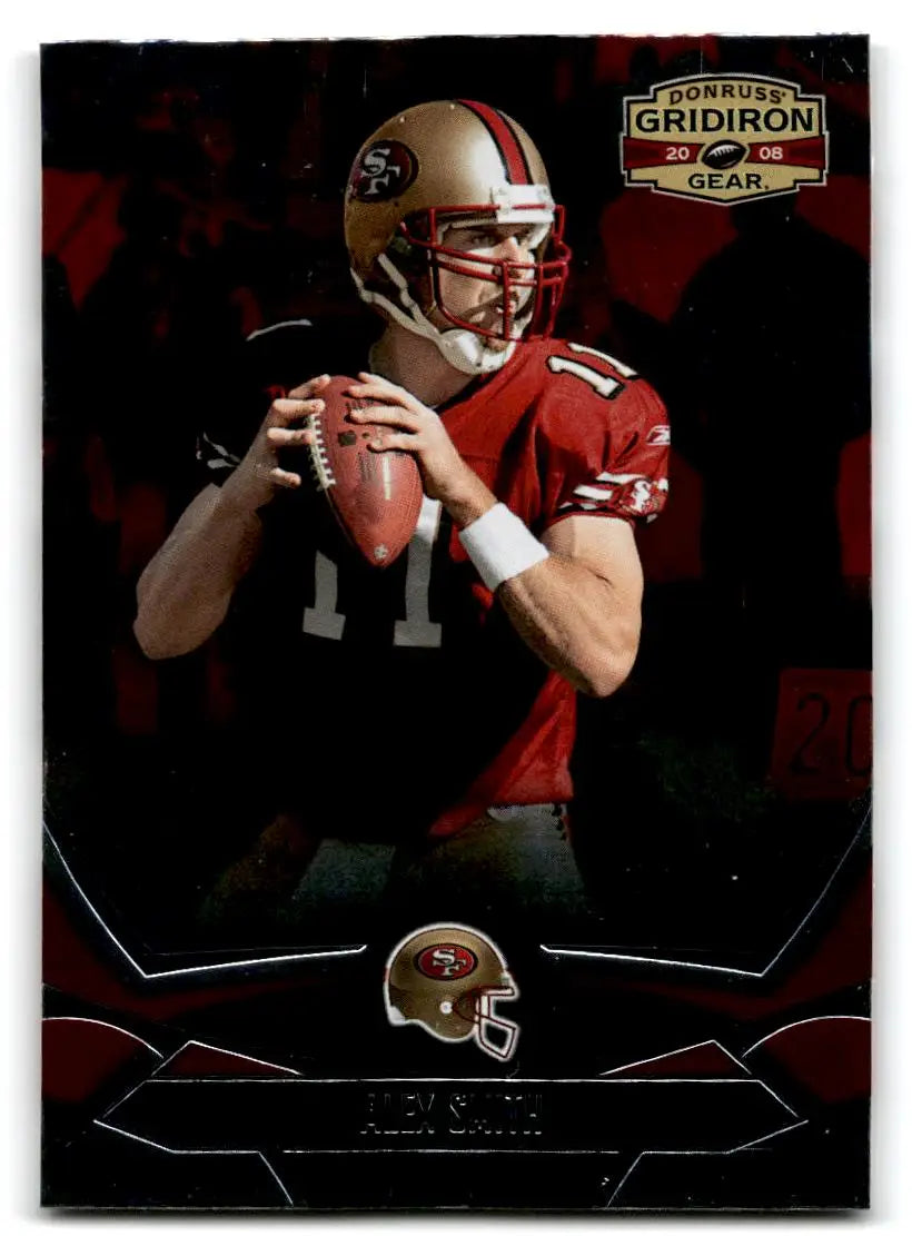 2008 Donruss Gridiron Gear #83 Alex Smith - Football Card Single