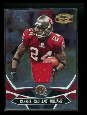 2008 Donruss Gridiron Gear Carnell ’Cadillac’ Williams #93 185/230 Game-Worn - Sports Memorabilia