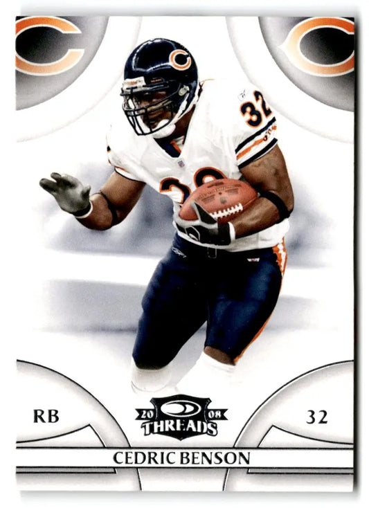 2008 Donruss Threads #118 Cedric Benson - Football Card Single