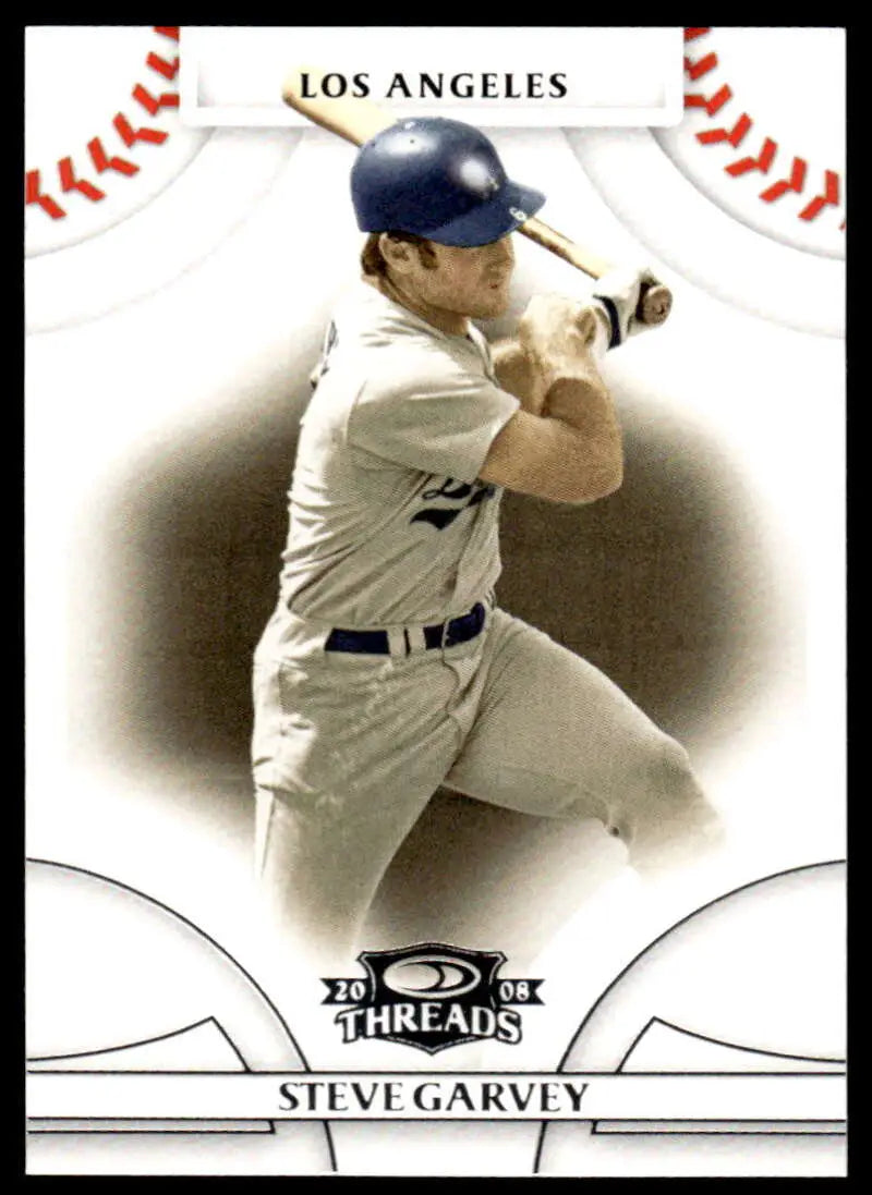 2008 Donruss Threads #28 Steve Garvey EX Excellent Los Angeles Dodgers Baseball Card - Baseball Card Single