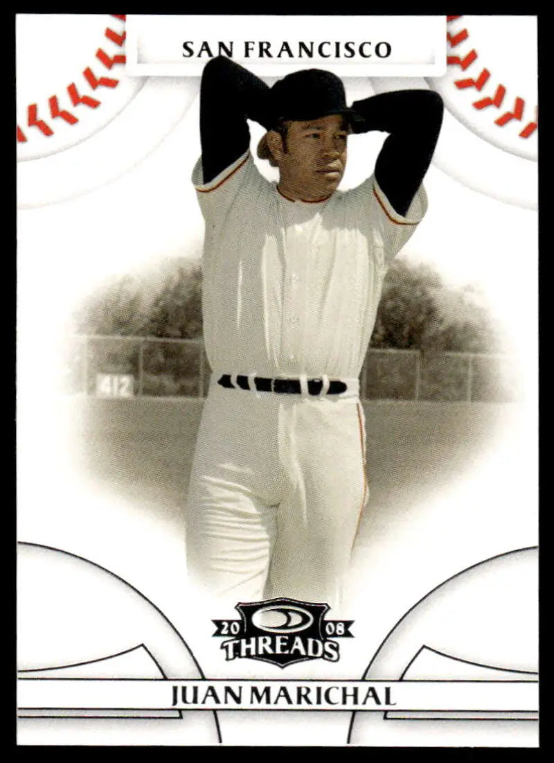 2008 Donruss Threads #41 Juan Marichal EX Excellent San Francisco Giants Baseball Card