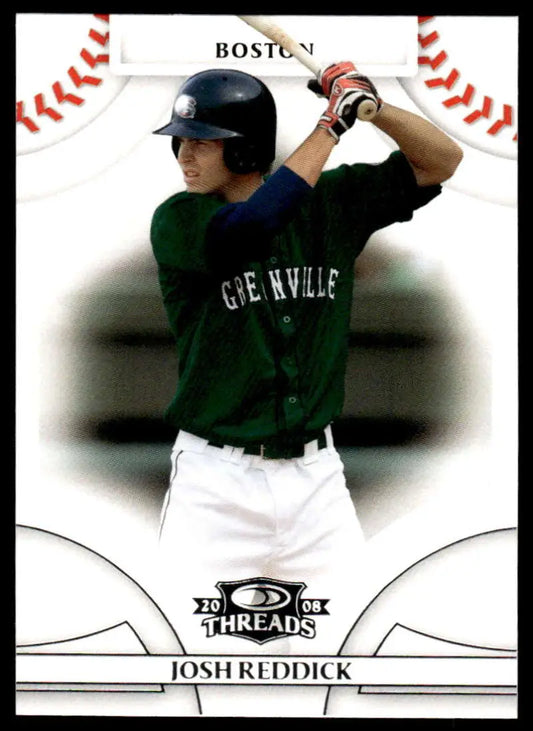 2008 Donruss Threads #57 Josh Reddick EX Excellent Boston Red Sox Baseball Card - Baseball Card Single