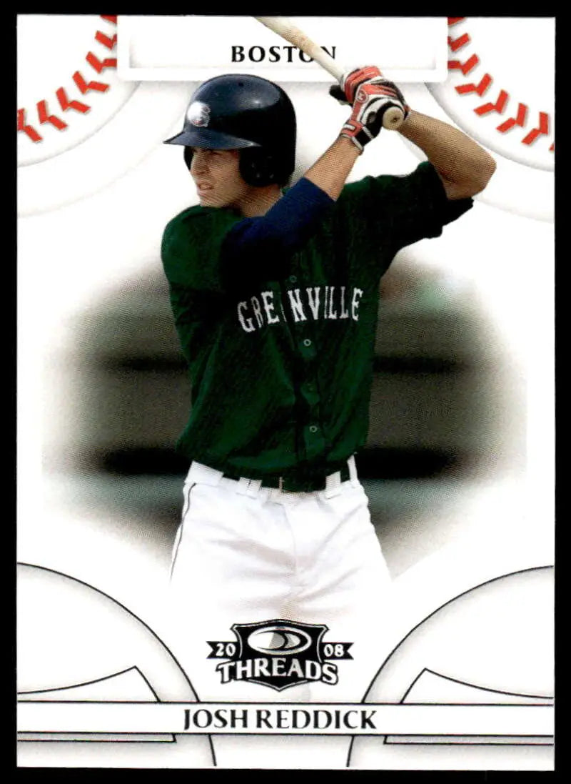 2008 Donruss Threads #57 Josh Reddick EX Excellent Boston Red Sox Baseball Card - Baseball Card Single