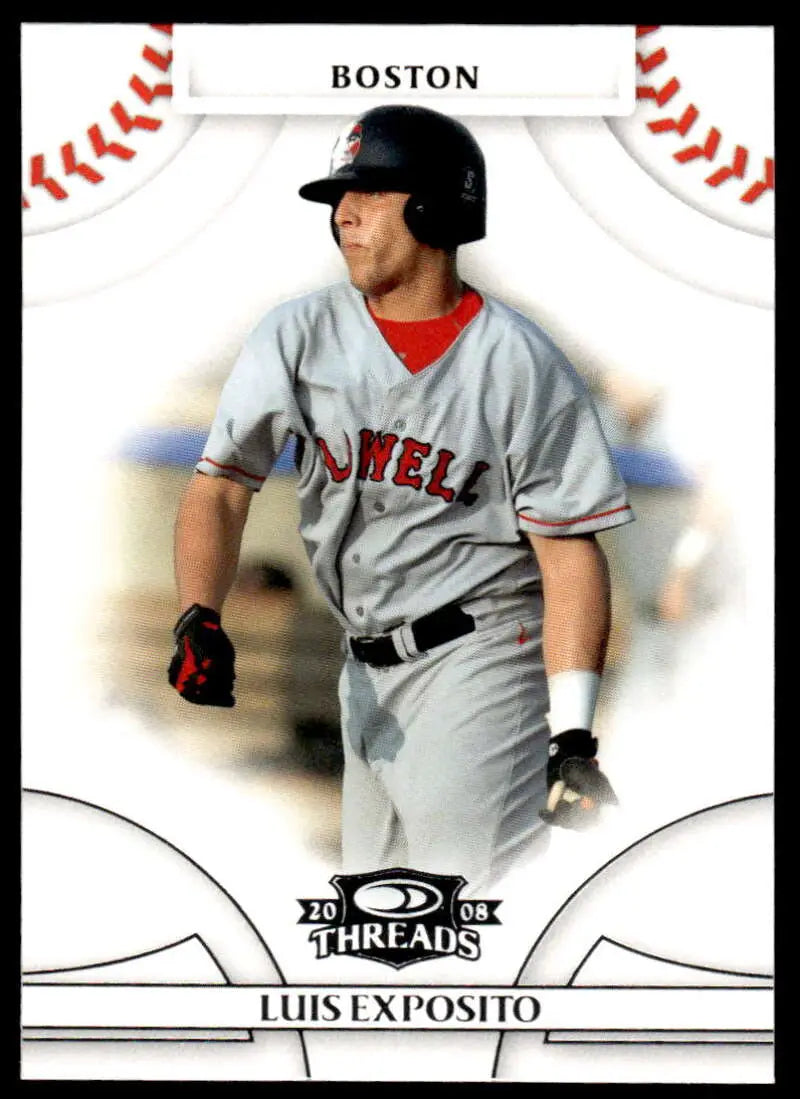 2008 Donruss Threads #58 Luis Exposito EX Excellent Boston Red Sox Baseball Card - Baseball Card Single