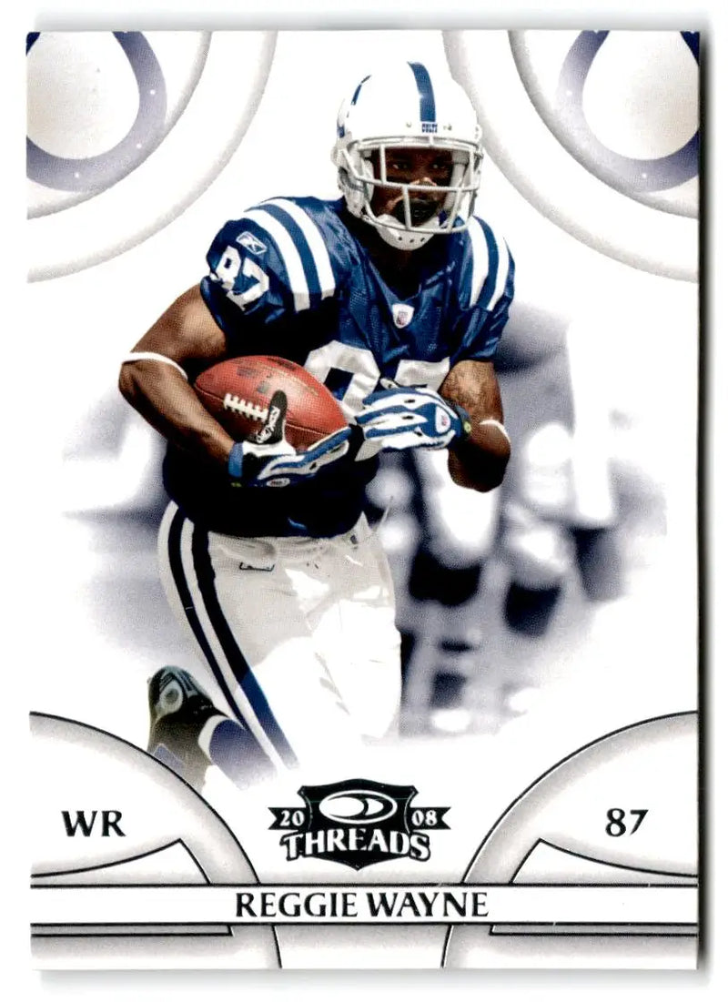 2008 Donruss Threads #59 Reggie Wayne - Football Card Single