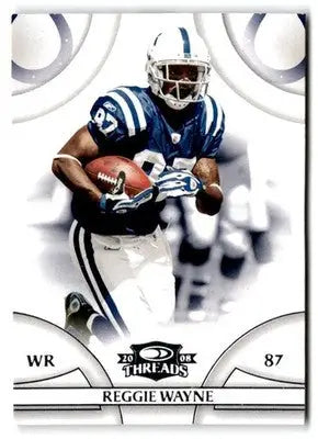 2008 Donruss Threads #59 Reggie Wayne - Football Card Single