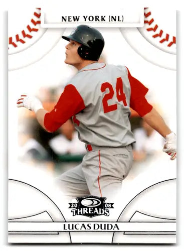 2008 Donruss Threads #73 Lucas Duda NM-MT Mets ID:70848 - Baseball Card Single