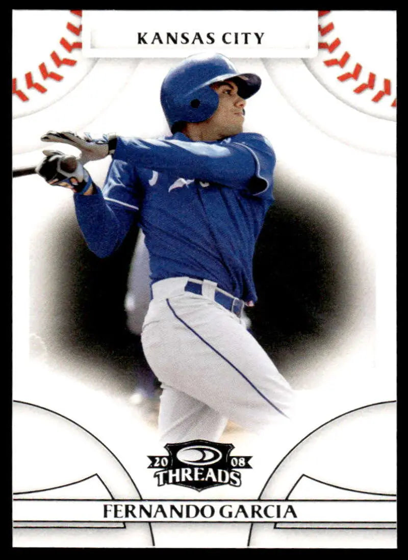 2008 Donruss Threads #78 Fernando Garcia EX Excellent Kansas City Royals Baseball Card - Baseball Card Single