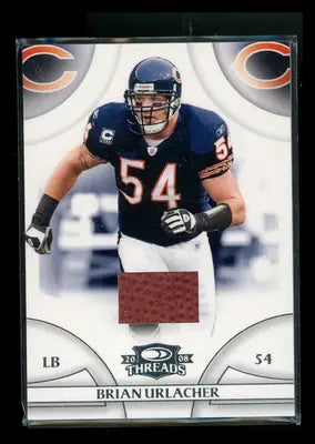 2008 Donruss Threads Brian Urlacher #6 244/250 Game-Used Football Football - Football Card Single