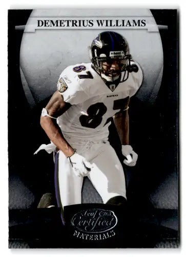 2008 Leaf Certified #12 Demetrius Williams NM-MT Ravens ID:73605 - Football Card Single