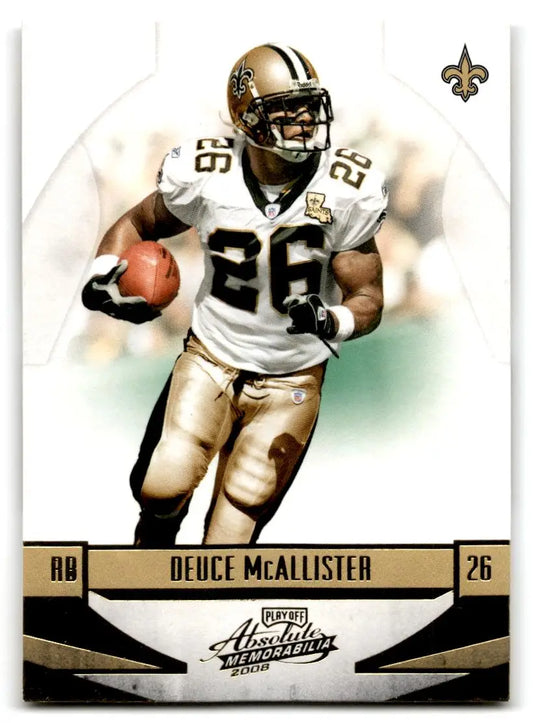 2008 Playoff Absolute Memorabilia #92 Deuce McAllister Retail - Football Card Single