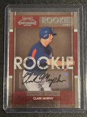2008 Playoff Contenders #69 Clark Murphy - Baseball Card Single
