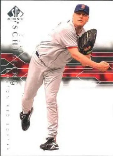 2008 SP Authentic #100 Curt Schilling NMMT Red Sox - Baseball Card Single