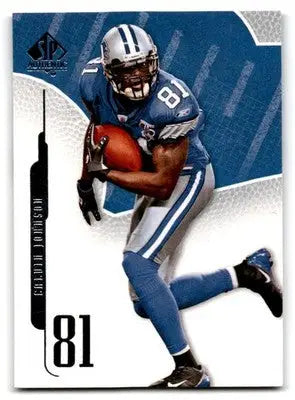 2008 SP Authentic #68 Calvin Johnson Retail - Football Card Single