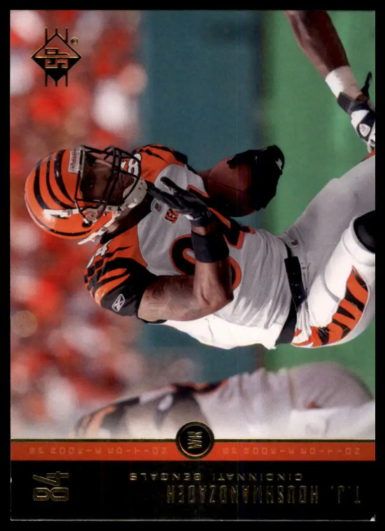 2008 SP Authentic T.J. Houshmandzadeh 17 Cincinnati Bengals LP - Football Card Single