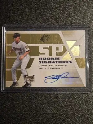 2008 SPx #118 Josh Anderson - Baseball Card Single