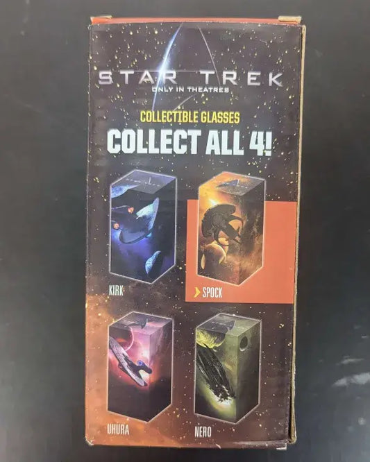 2008 Star Trek Burger King Collectible Glass - Spock - Entertainment Memorabilia