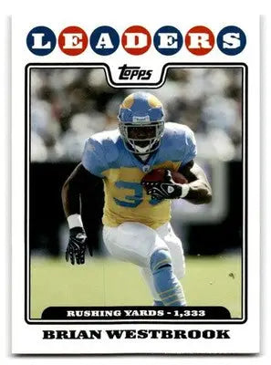 2008 Topps #291 Brian Westbrook - Football Card Single