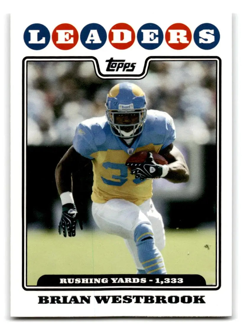 2008 Topps #291 Brian Westbrook - Football Card Single