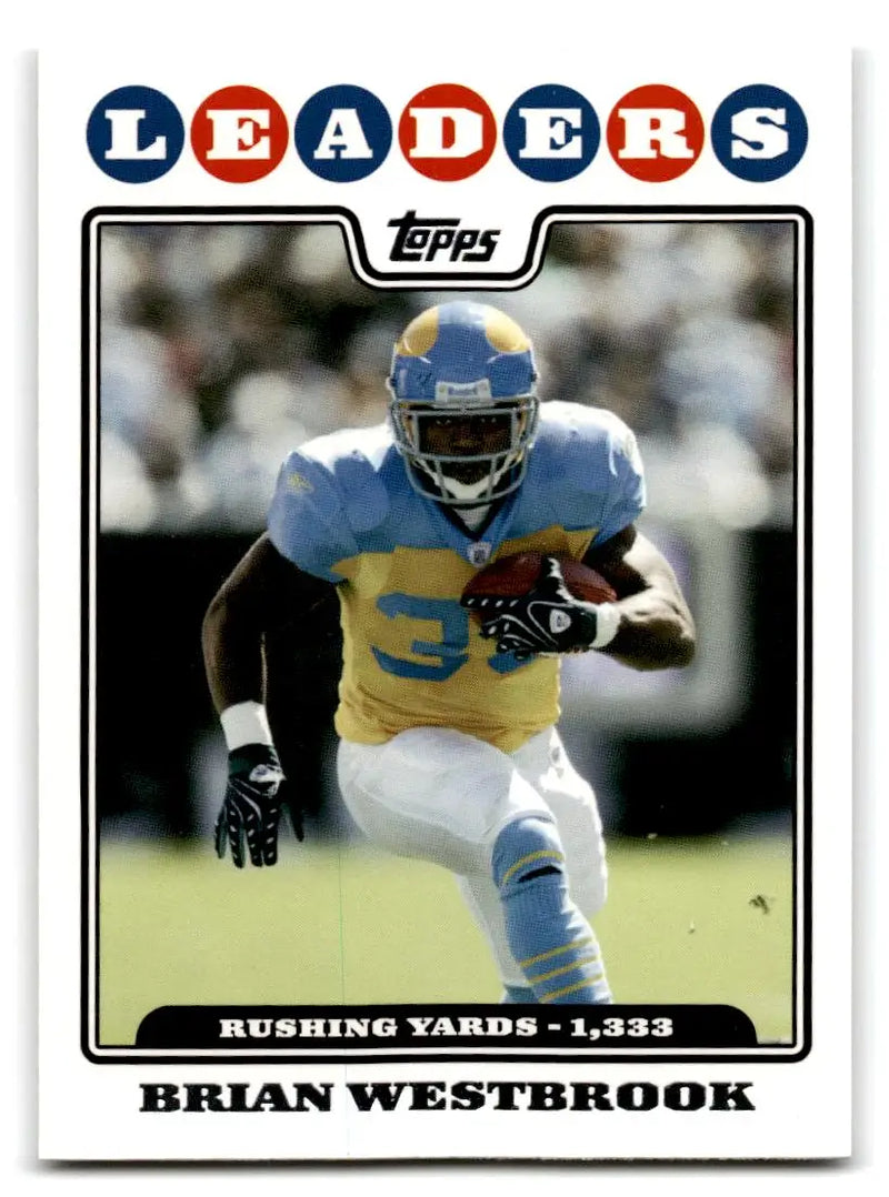 2008 Topps #291 Brian Westbrook - Football Card Single