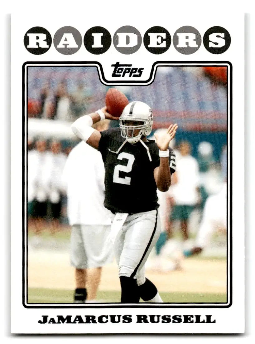 2008 Topps #30 JaMarcus Russell - Football Card Single