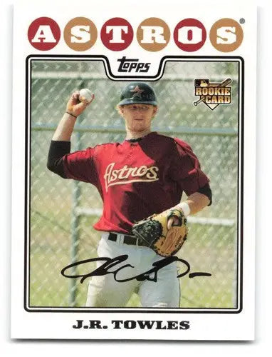 2008 Topps #321 J.R. Towles NM-MT RC Rookie Astros ID:73128 - Baseball Card Single