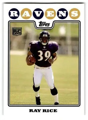 2008 Topps #352 Ray Rice - Football Card Single