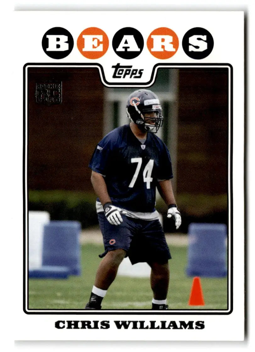 2008 Topps #374 Chris Williams - Football Card Single