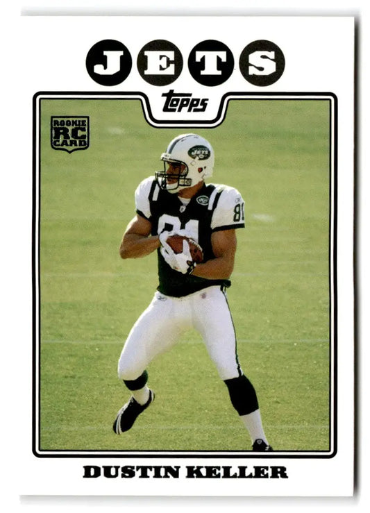 2008 Topps #384 Dustin Keller - Football Card Single