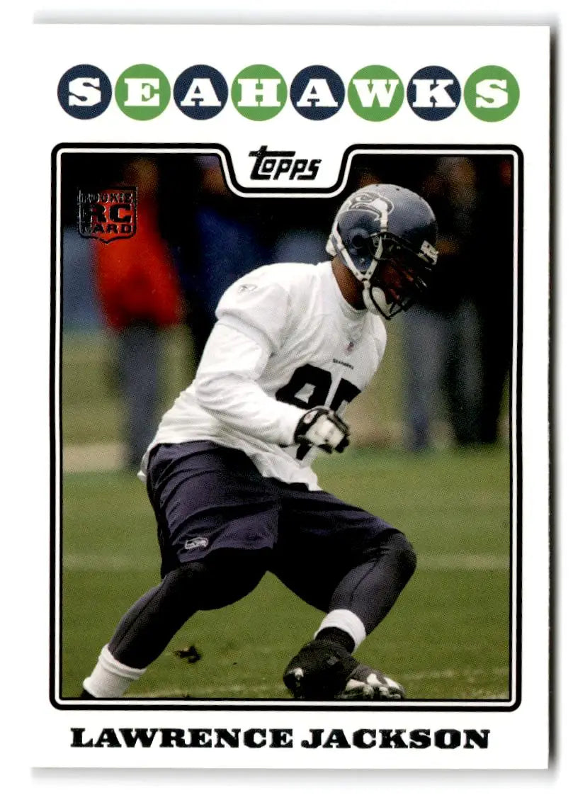 2008 Topps #408 Lawrence Jackson - Football Card Single