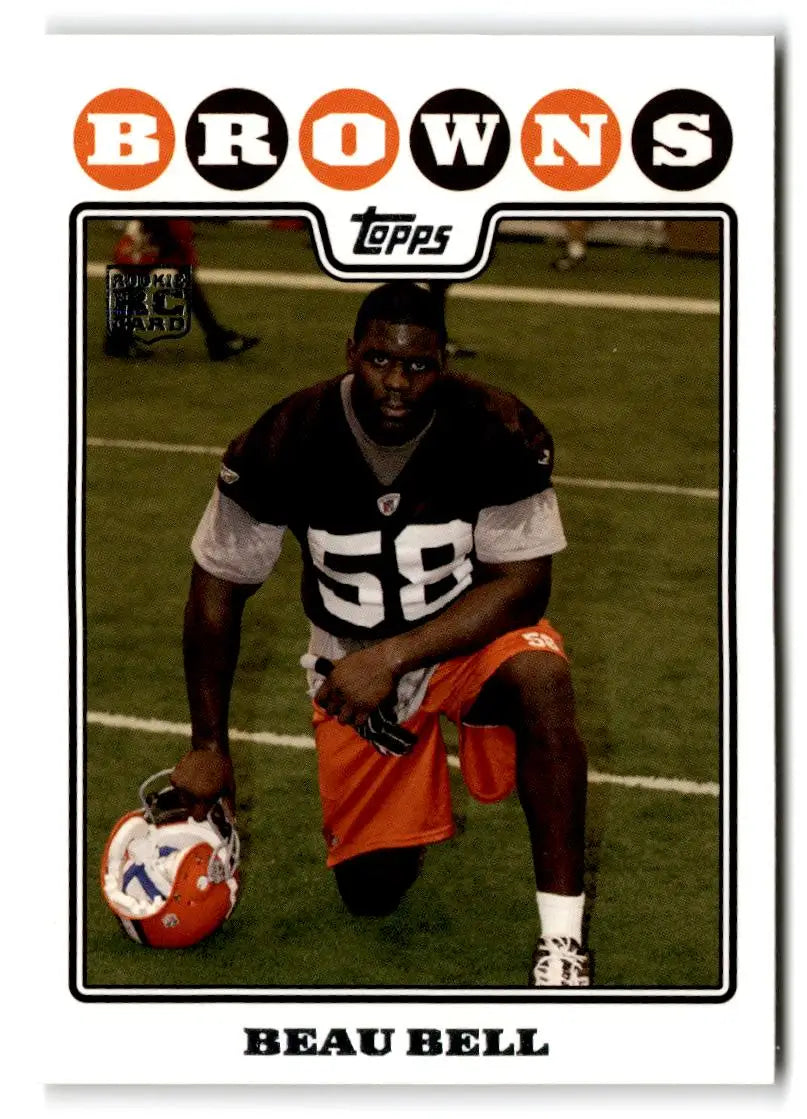 2008 Topps #413 Beau Bell - Football Card Single