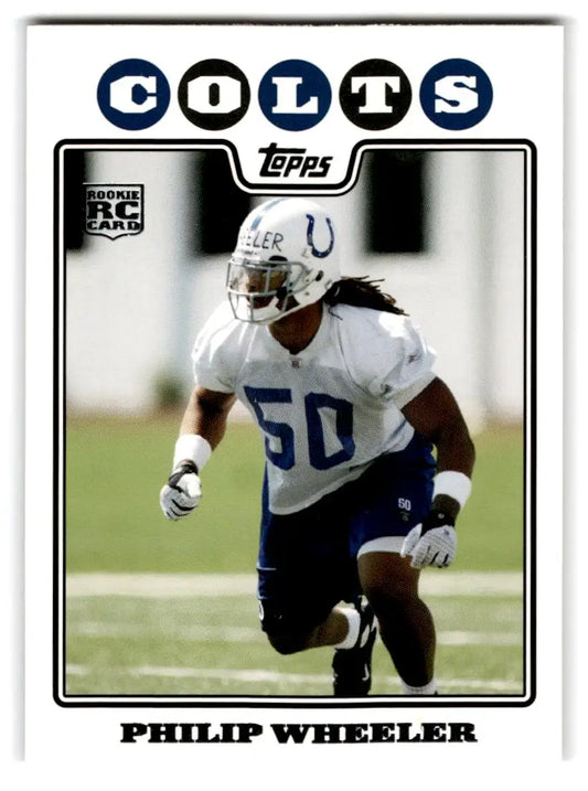 2008 Topps #414 Philip Wheeler - Football Card Single