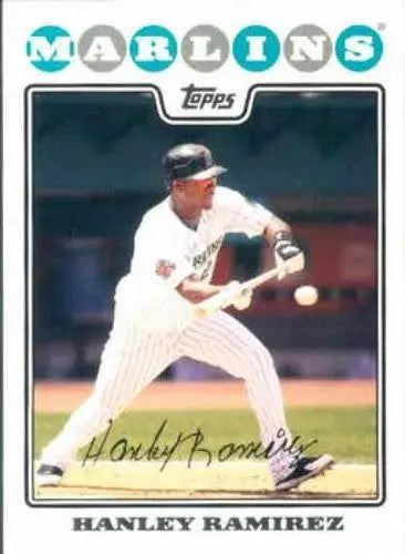 2008 Topps #425 Hanley Ramirez NM-MT Marlins ID:72915 - Baseball Card Single