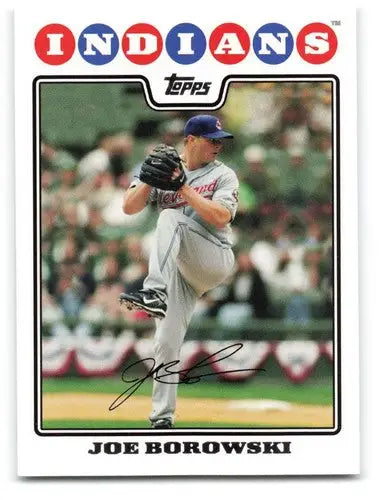 2008 Topps #554 Joe Borowski NM-MT Indians ID:59168 - Baseball Card Single
