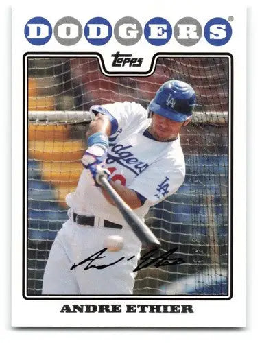 2008 Topps #605 Andre Ethier NM-MT Dodgers ID:81486 - Baseball Card Single