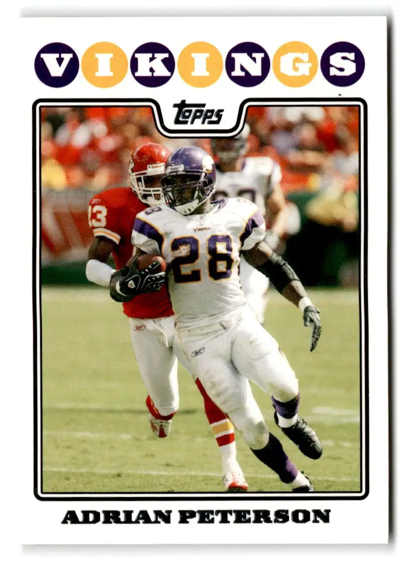 2008 Topps #65 Adrian Peterson - Football Card Single