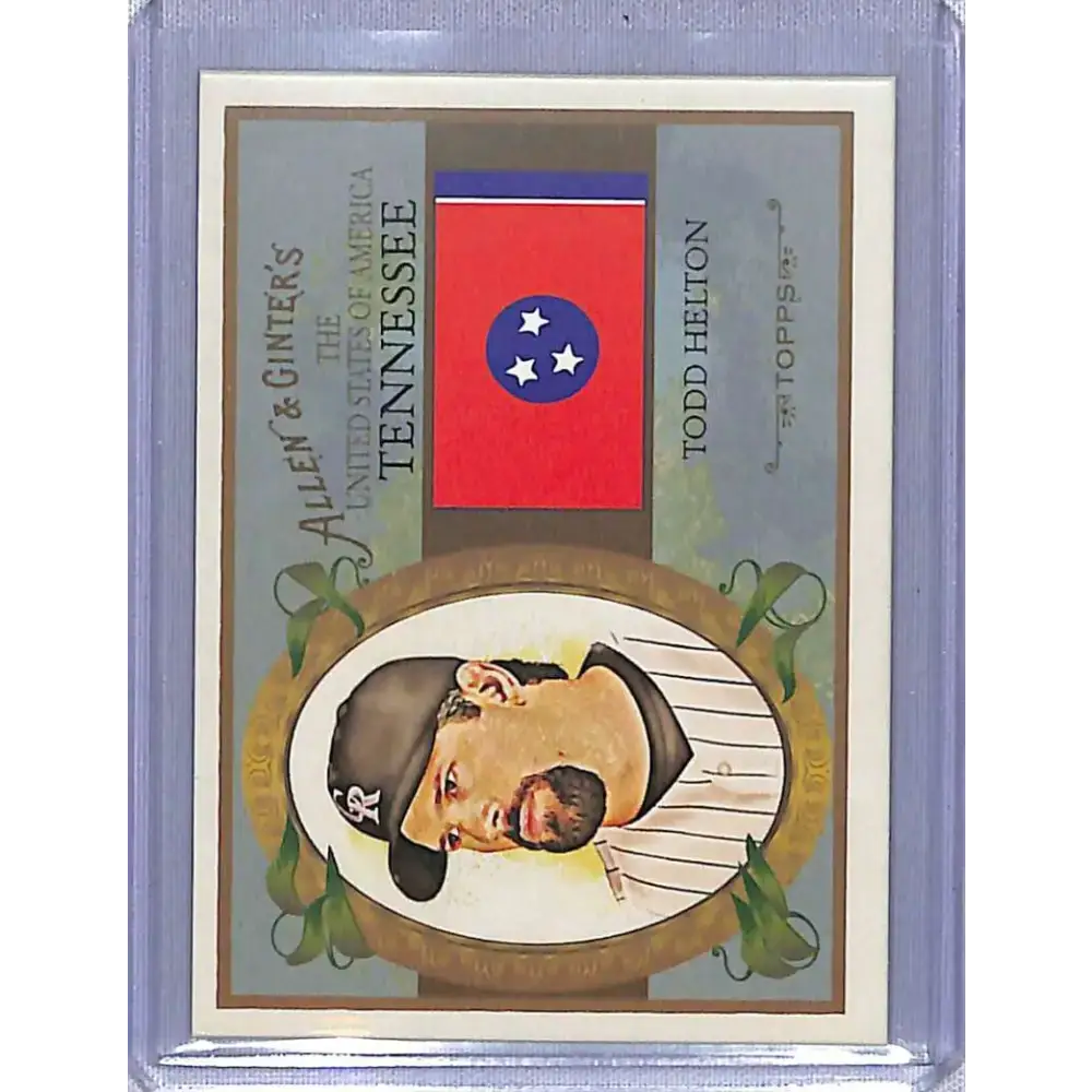 2008 Topps Allen & Ginter #US42 Todd Helton United States NM-MT Baseball Card - Baseball Card Single