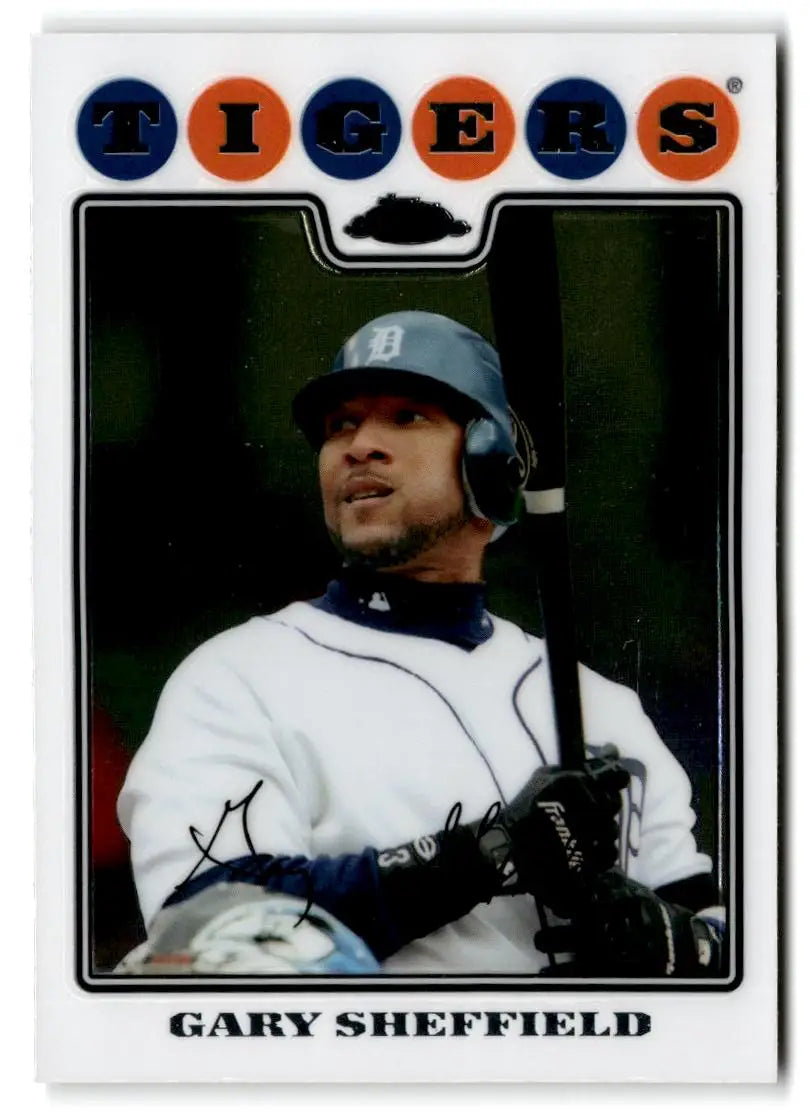 2008 Topps Chrome #162 Gary Sheffield - Baseball Card Single