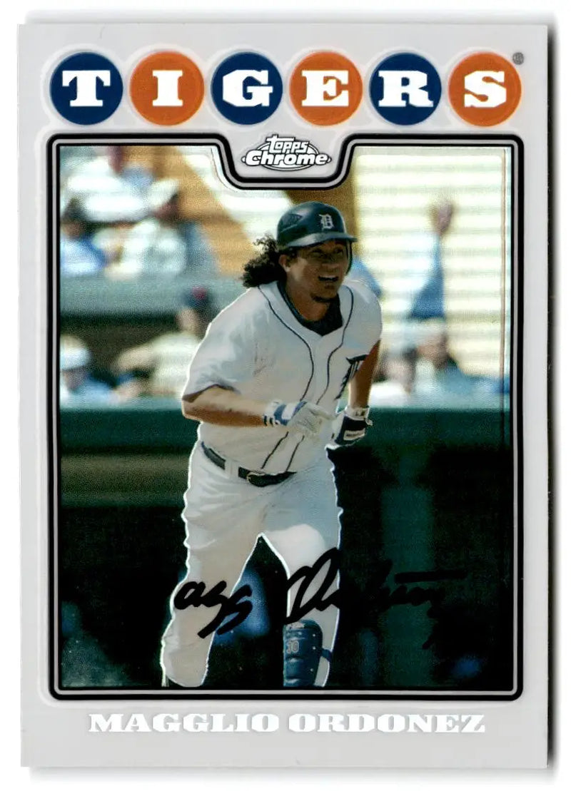 2008 Topps Chrome #42 Magglio Ordonez - Baseball Card Single