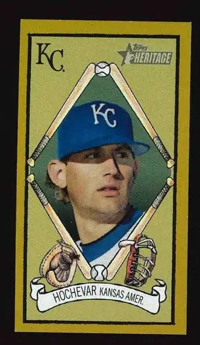 2008 Topps Heritage T205 Mini #HTCP4 Luke Hochevar NM-MT Royals ID:72119 - Baseball Card Single