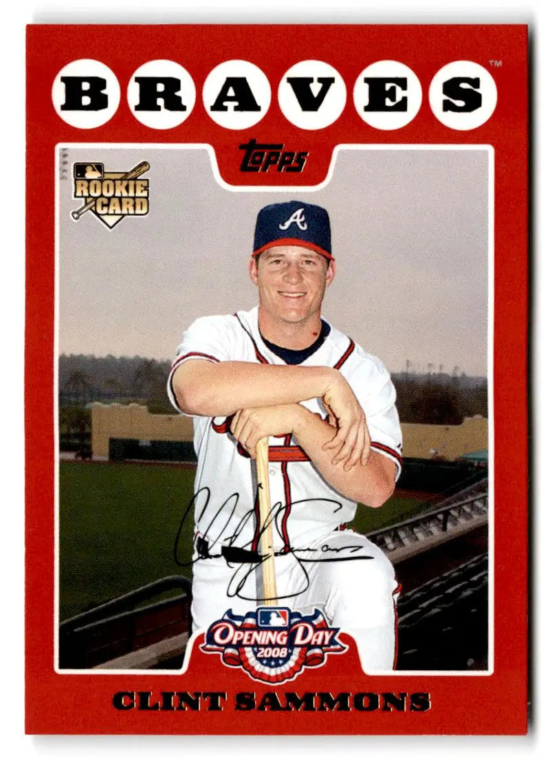 2008 Topps Opening Day #202 Clint Sammons - Baseball Card Single