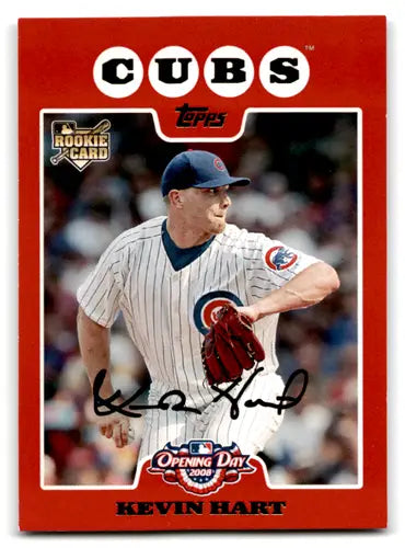 2008 Topps Opening Day #207 Kevin Hart NM Near Mint RC Rookie Cubs ID:72087 - Baseball Card Single