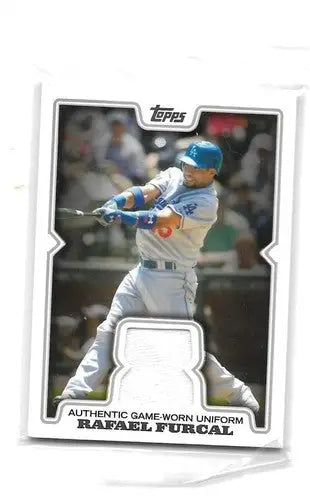 2008 Topps Retail Relic #TR-RF Rafael Furcal NM-MT MEM Dodgers - Baseball Card Single