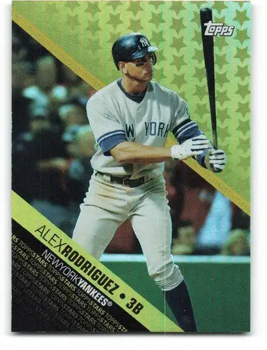 2008 Topps Topps Stars #TS1 Alex Rodriguez NM-MT Yankees ID:58419 - Baseball Card Single