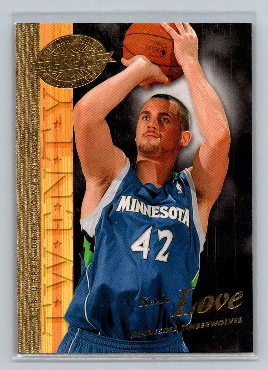 2008 Upper Deck 20th Anniversary #UD-63 Kevin Love Minnesota Timberwolves - Basketball Card Single