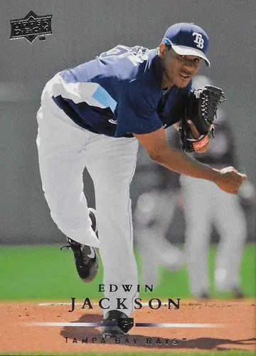 2008 Upper Deck #669 Edwin Jackson NM-MT Rays ID:72198 - Baseball Card Single
