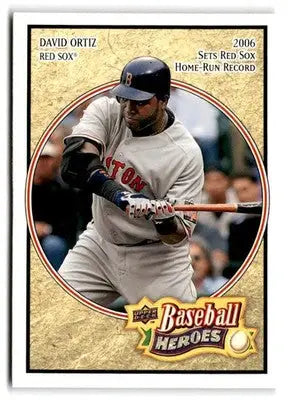 2008 Upper Deck Baseball Heroes #21 David Ortiz - Baseball Card Single