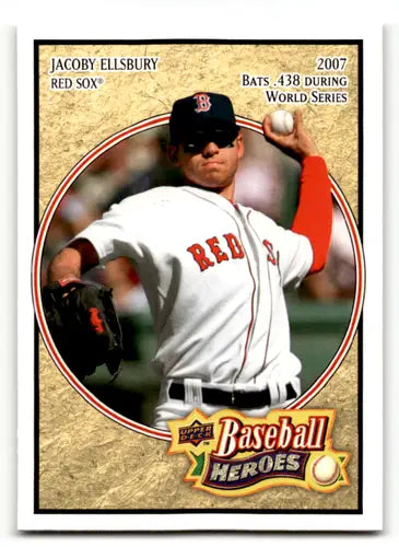 2008 Upper Deck Baseball Heroes #24 Jacoby Ellsbury NM-MT Red Sox ID:54404 - Baseball Card Single
