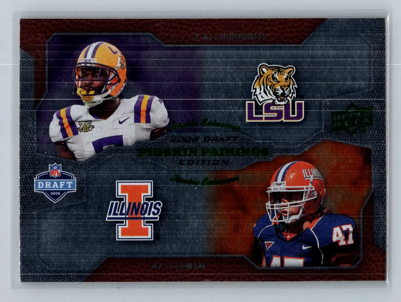 2008 Upper Deck Draft Edition #211 Ali Highsmith / J Leman - Football Card Single